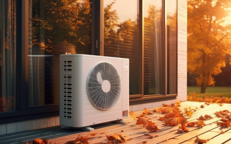 Technicien Renov-Air livrant et installant un système de chauffage pour maison ou bureau