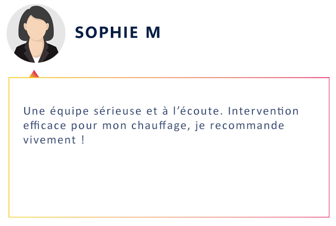 Clients donnant leur avis sur les services de Renov-Air en plomberie, chauffage et climatisation